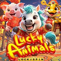 GRAB88 - Lucky Animals Lock 2 Spin | grab88 | GRAB88