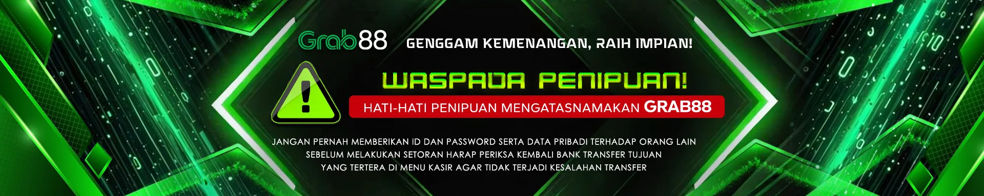 WASPADA PENIPUAN