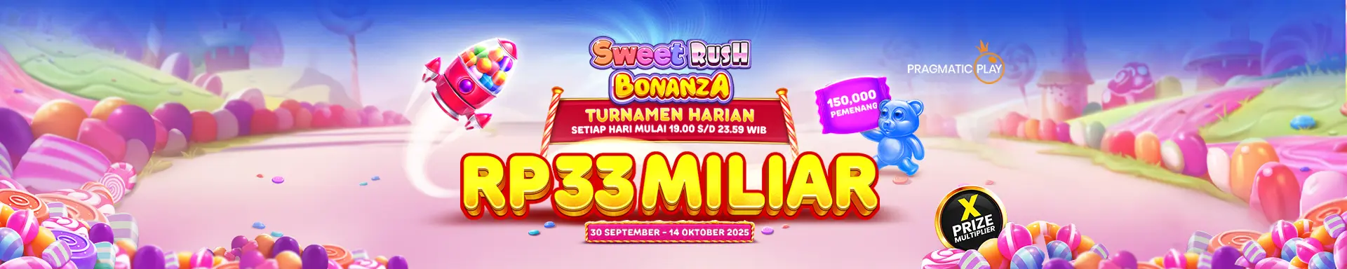 Sweet Rush Bonanza - Turnamen Harian