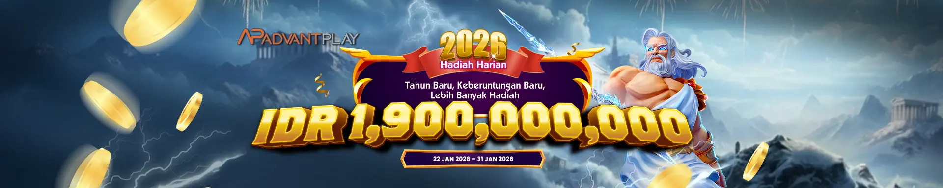 Cash Drop – Hadiah Harian 2026
