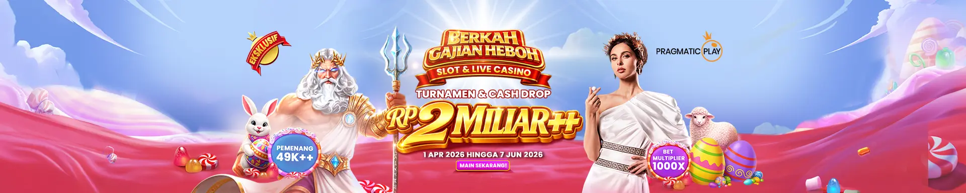 EKSKLUSIF PROMOSI Berkah Gajian Heboh dan Sit N Win