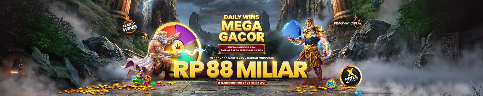 DAILY WINS MEGA GACOR 2026 — MORE PRIZES MORE THRILLS