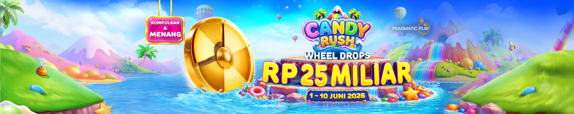Candy Rush Wheel Drops